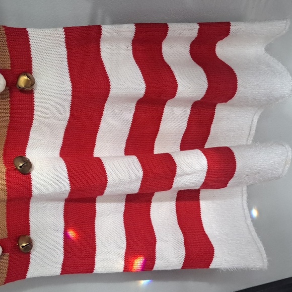 Planet Gold Christmas Bells Ringing Dress Sz Meduim PTP:18.5" Length:32" - Picture 6 of 7